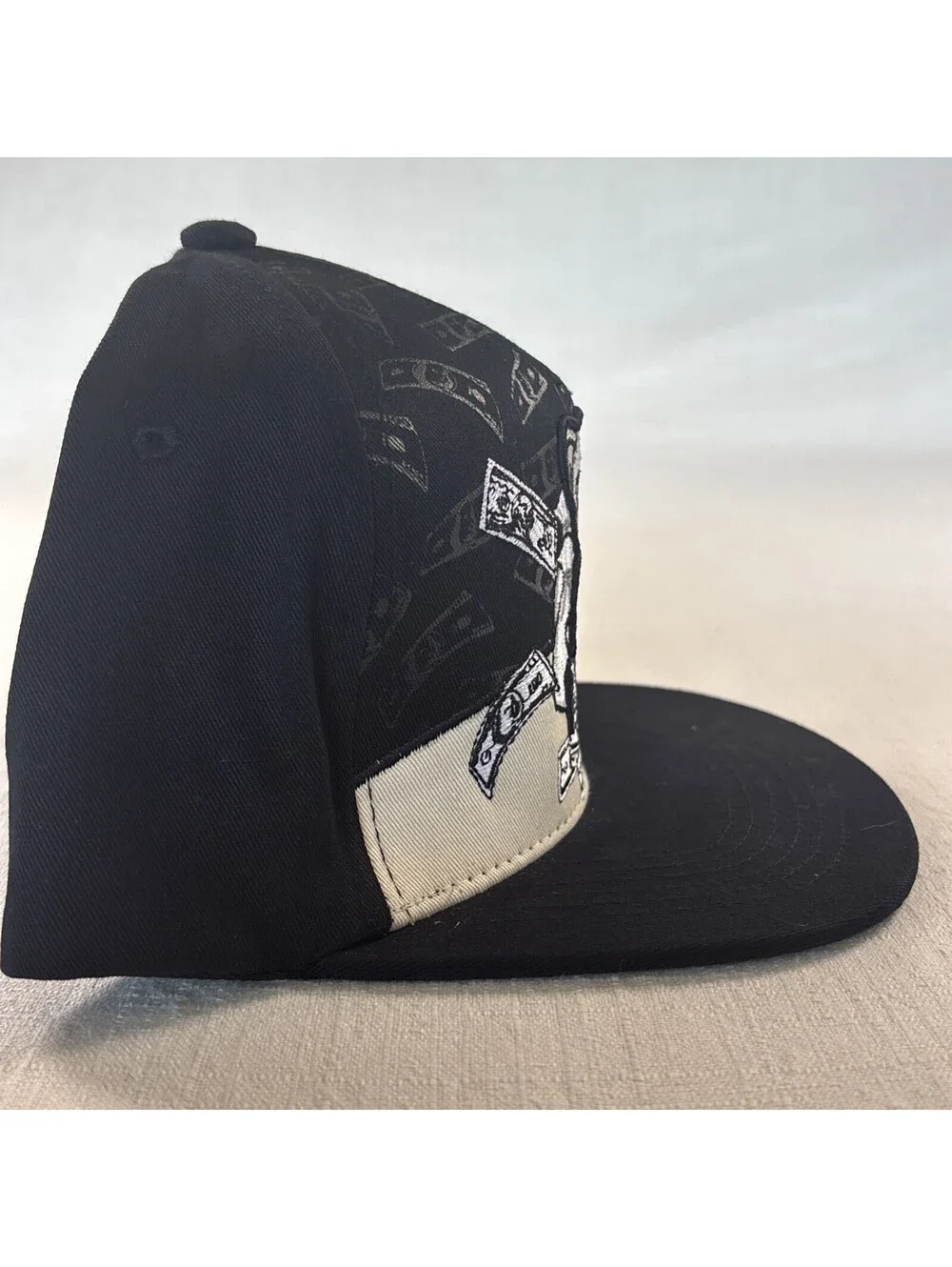 Self Made New Leader TL Embroidery Bear Money Snapback Hat Adult Adjustable Cap